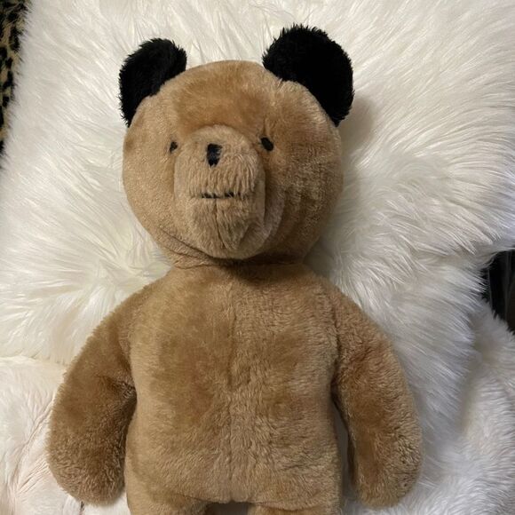 VTG EDEN TEDDY BEAR 20” STUFFED ANIMAL PLUSH RARE - Picture 1 of 11